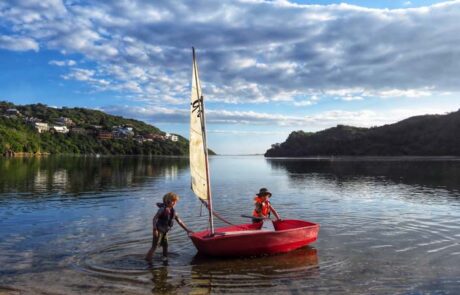 4. Get Active – Sailing on the Swartvlei Estuary